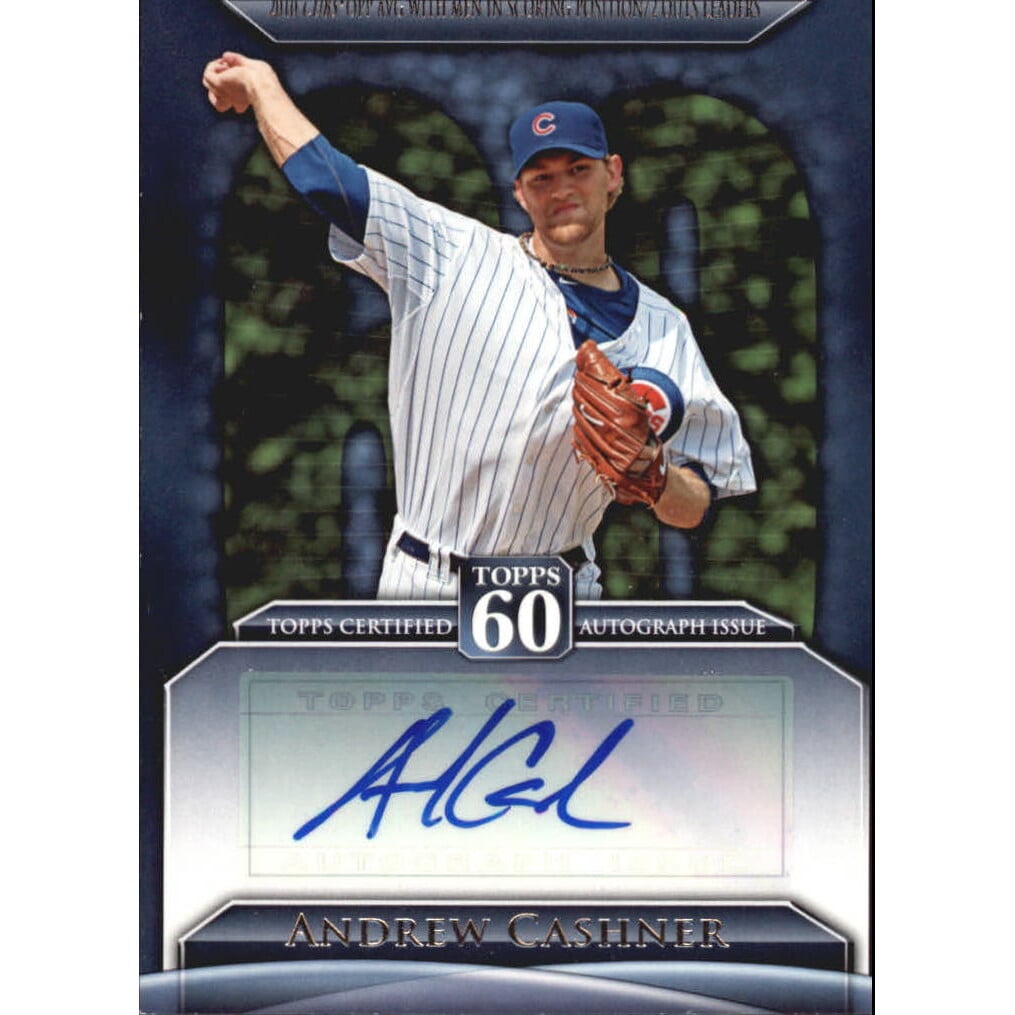 2011 Topps 60 Autographs #AC Andrew Cashner S2. rookie card picture