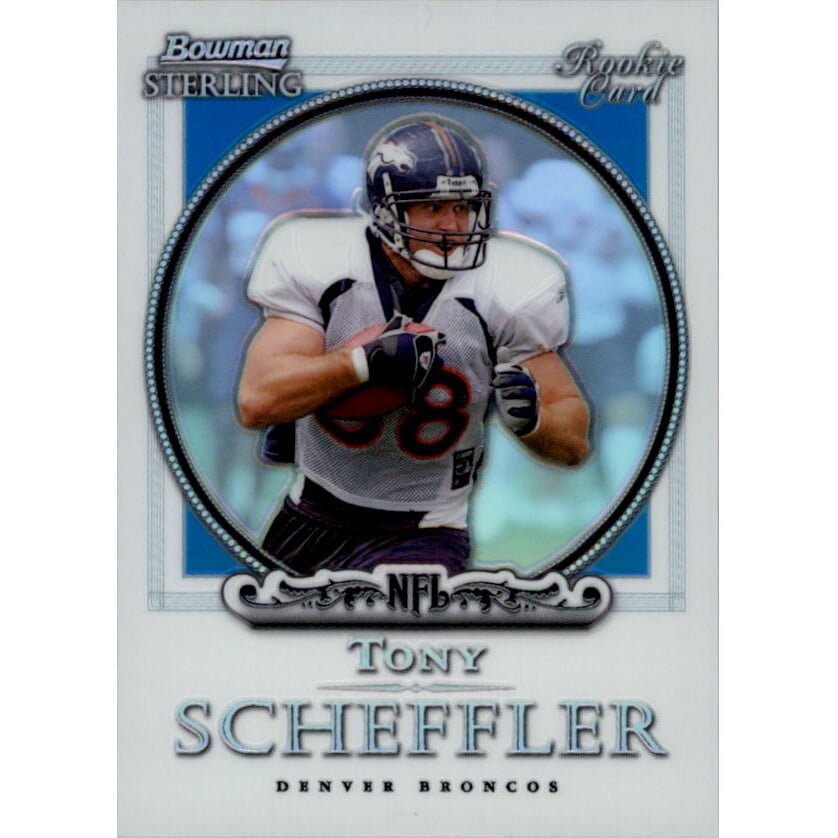 2006 Bowman Sterling Refractors #38 Tony Scheffler. rookie card picture