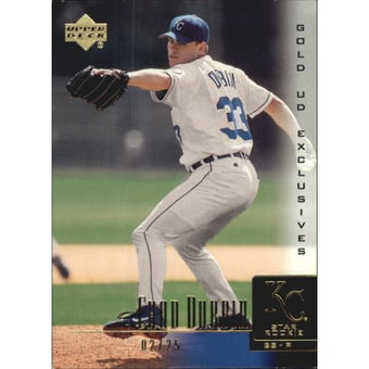 2001 Upper Deck Exclusives Gold #15 Chad Durbin SR