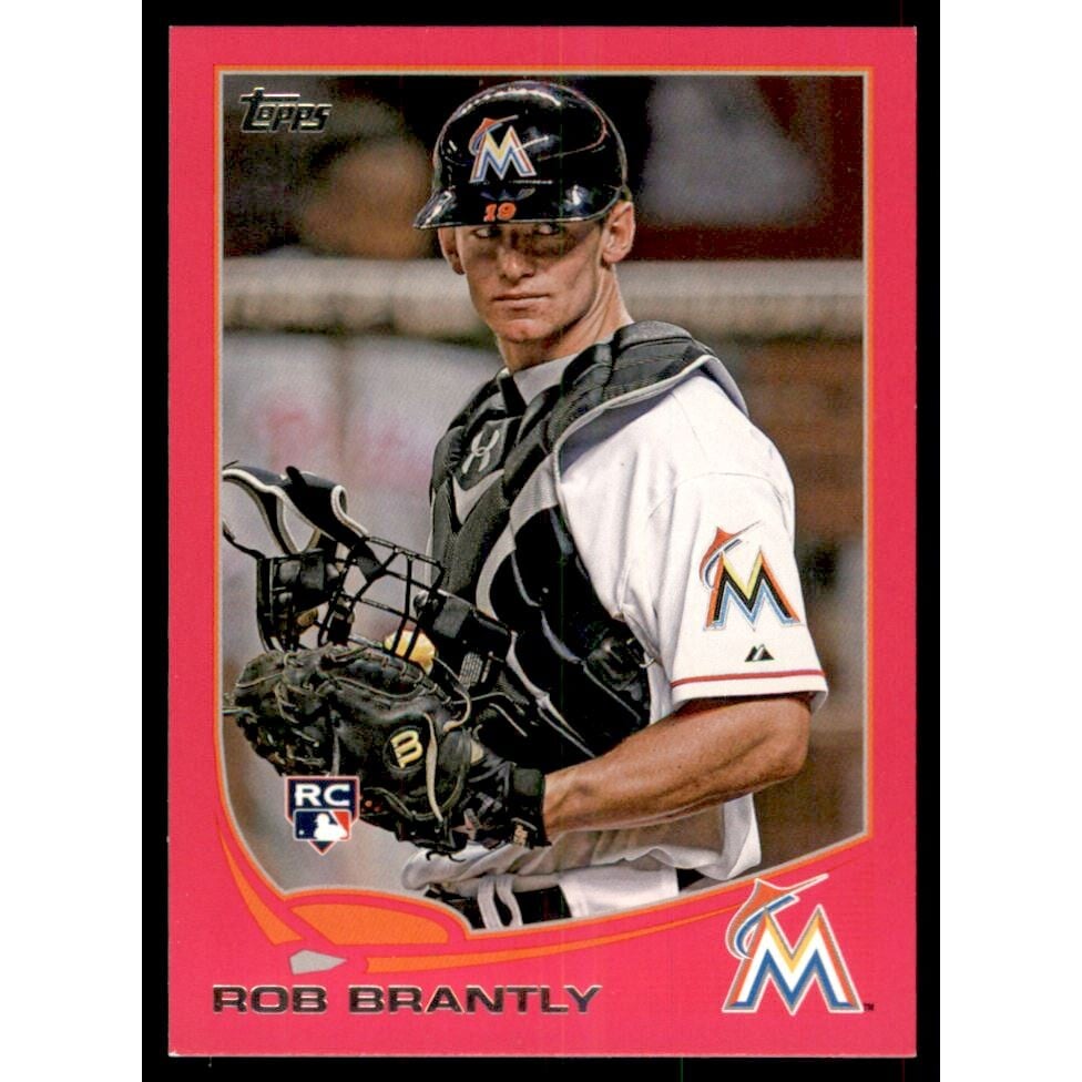 2013 Topps Mini Pink #511 Rob Brantly. rookie card picture