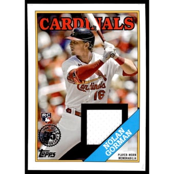 2023 Topps '88 Topps Relics #88RNG Nolan Gorman