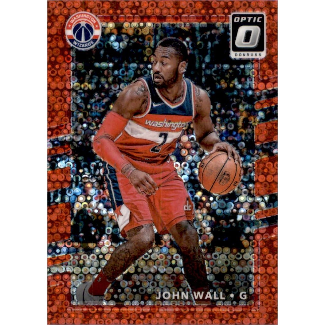 2017-18 Donruss Optic Fast Break Red #147 John Wall. rookie card picture