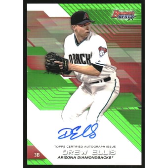 2017 Bowman's Best Best of '17 Autographs Green Refractors #B17DE Drew Ellis