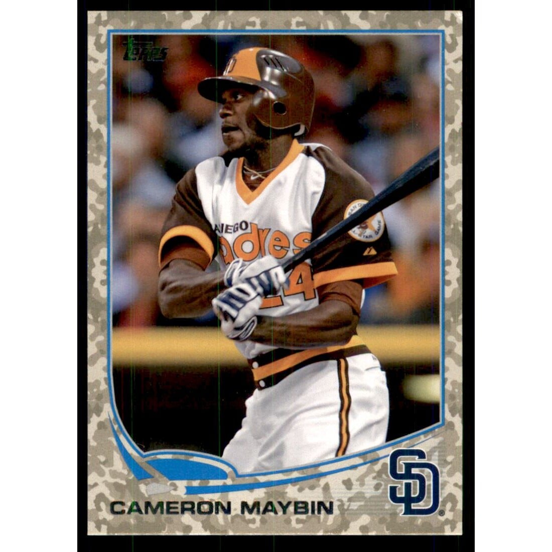 2013 Topps Camo #324 Cameron Maybin. rookie card picture