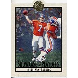1995 SP Championship Playoff Showcase Die Cuts #PS18 John Elway