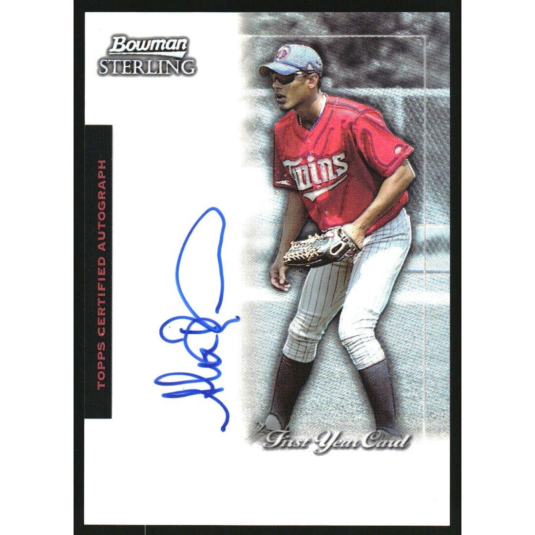 2004 Bowman Sterling Refractors #AR Alex Romero FY AU. rookie card picture