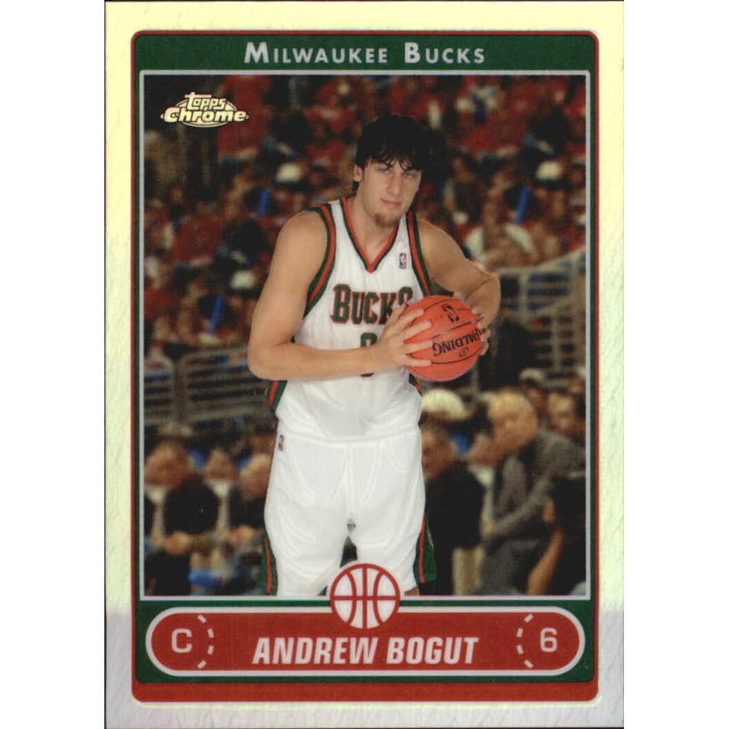 2006-07 Topps Chrome Refractors #113 Andrew Bogut. rookie card picture