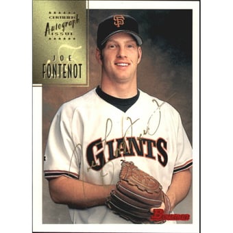 1997 Bowman Certified Gold Ink Autographs #CA25 Joe Fontenot