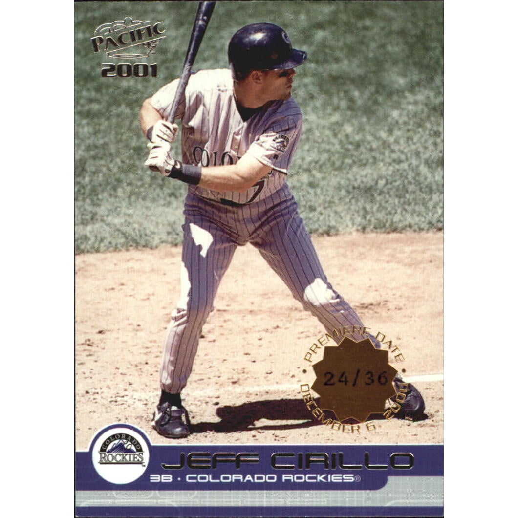 2001 Pacific Premiere Date #136 Jeff Cirillo