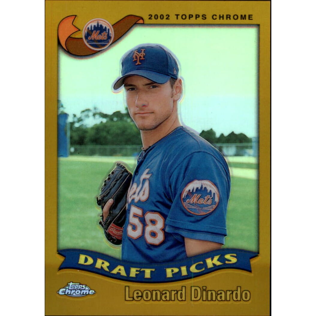2002 Topps Chrome Gold Refractors #693 Josh Barfield DP. rookie card picture