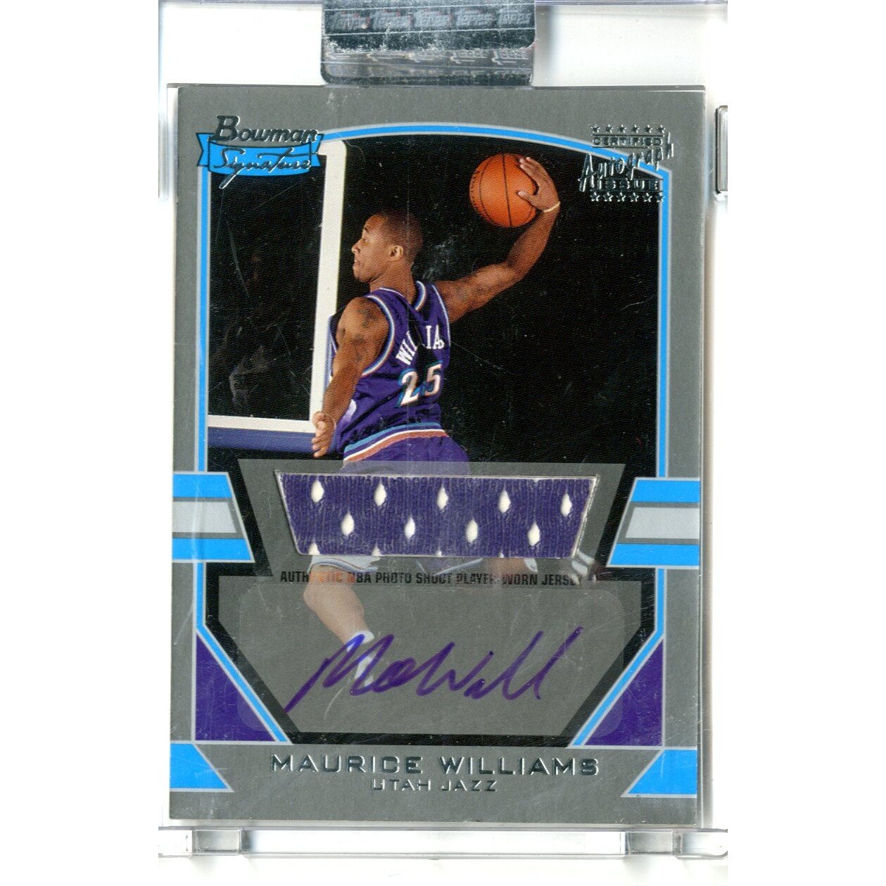 2003-04 Bowman Signature Edition Silver #97 Maurice Williams. rookie card picture