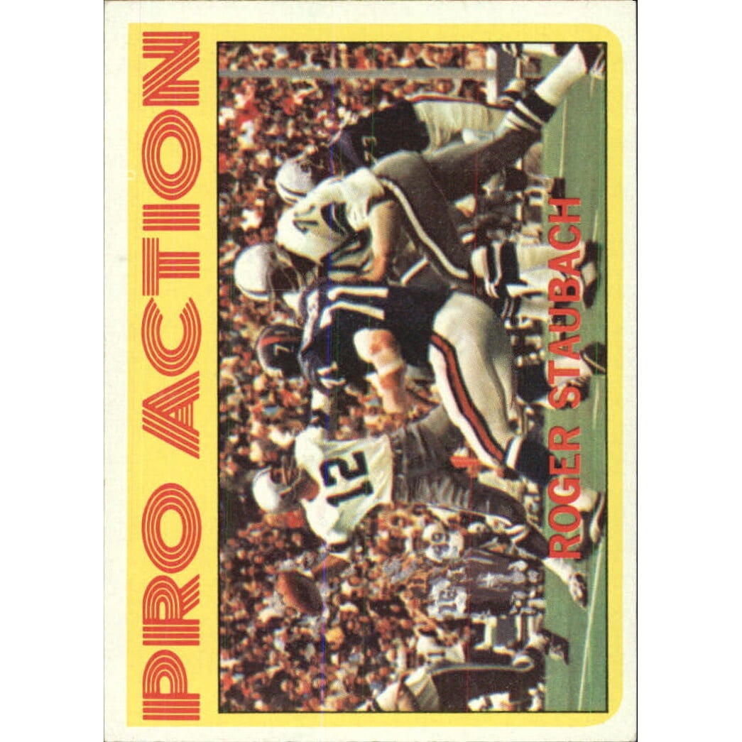 1972 Topps #122 Roger Staubach IA. rookie card picture