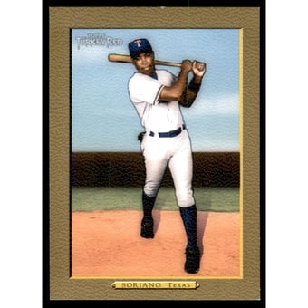 2005 Topps Turkey Red Gold #90 Alfonso Soriano