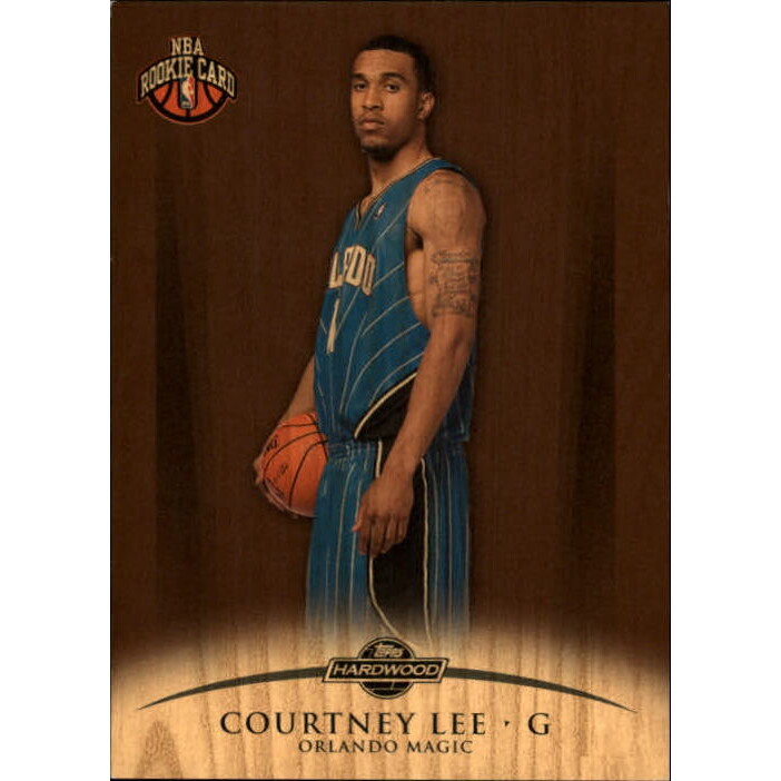 2008-09 Topps Hardwood Mahogany #120 Courtney Lee Face Right