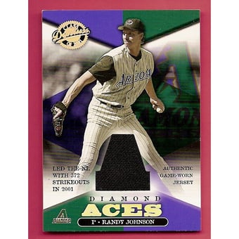 2001 Donruss Class of 2001 Diamond Aces #A2 Randy Johnson/750