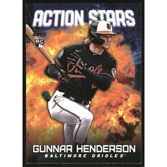 2023 Topps Update Action Stars #AS2 Gunnar Henderson