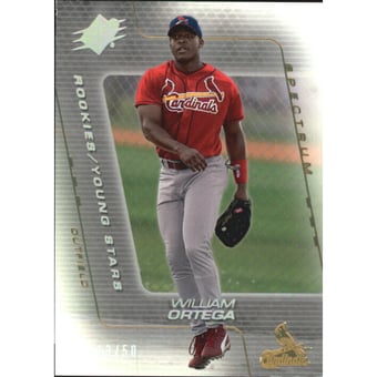 2001 SPx Spectrum #109 William Ortega