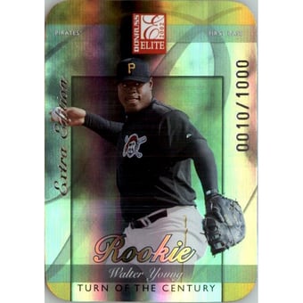 2002 Donruss Elite Turn of the Century #275 Walter Young/100*