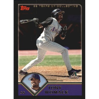 2003 Topps Black #193 Tony Womack