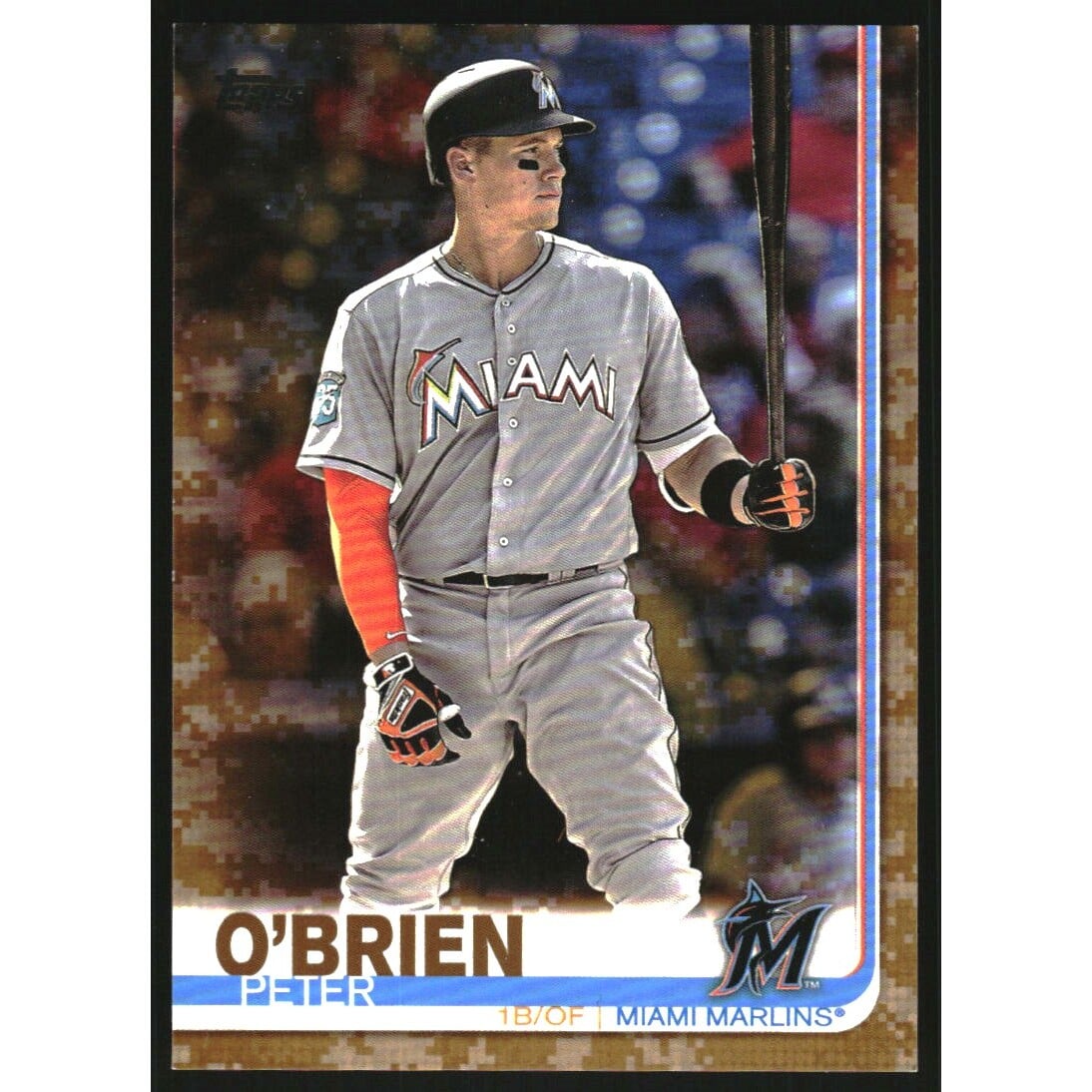 2019 Topps Memorial Day Camo #470 Peter O'Brien