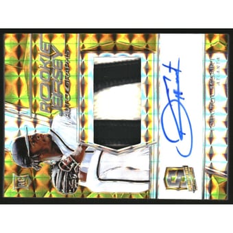2019 Panini Spectra Gold #129 Touki Toussaint JSY AU