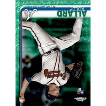 2019 Topps Chrome Green Refractors #99 Kolby Allard