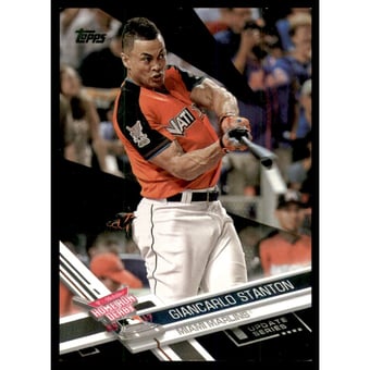 2017 Topps Update Black #US65 Giancarlo Stanton