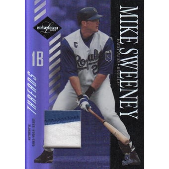 2003 Leaf Limited Threads Prime #59 Mike Sweeney