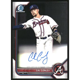 2022 Bowman Chrome Prospect Autographs #CPACC Cal Conley