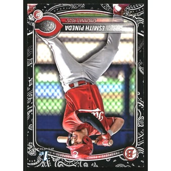 2025 Bowman Prospects Black Pattern #BP37 Esmith Pineda