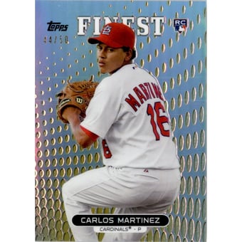 2013 Finest Gold Refractors #89 Carlos Martinez