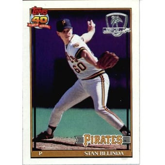 1991 Topps Desert Shield #522 Stan Belinda