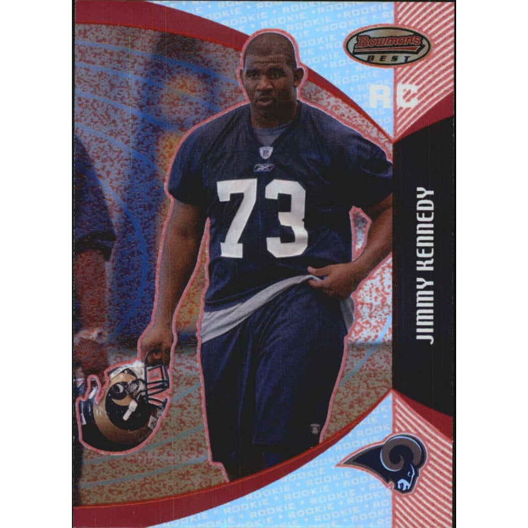 2003 Bowman's Best Red #86 Jimmy Kennedy. rookie card picture