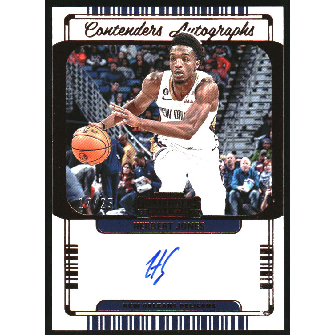 2022-23 Panini Contenders Contenders Autographs Bronze #26 Herbert Jones