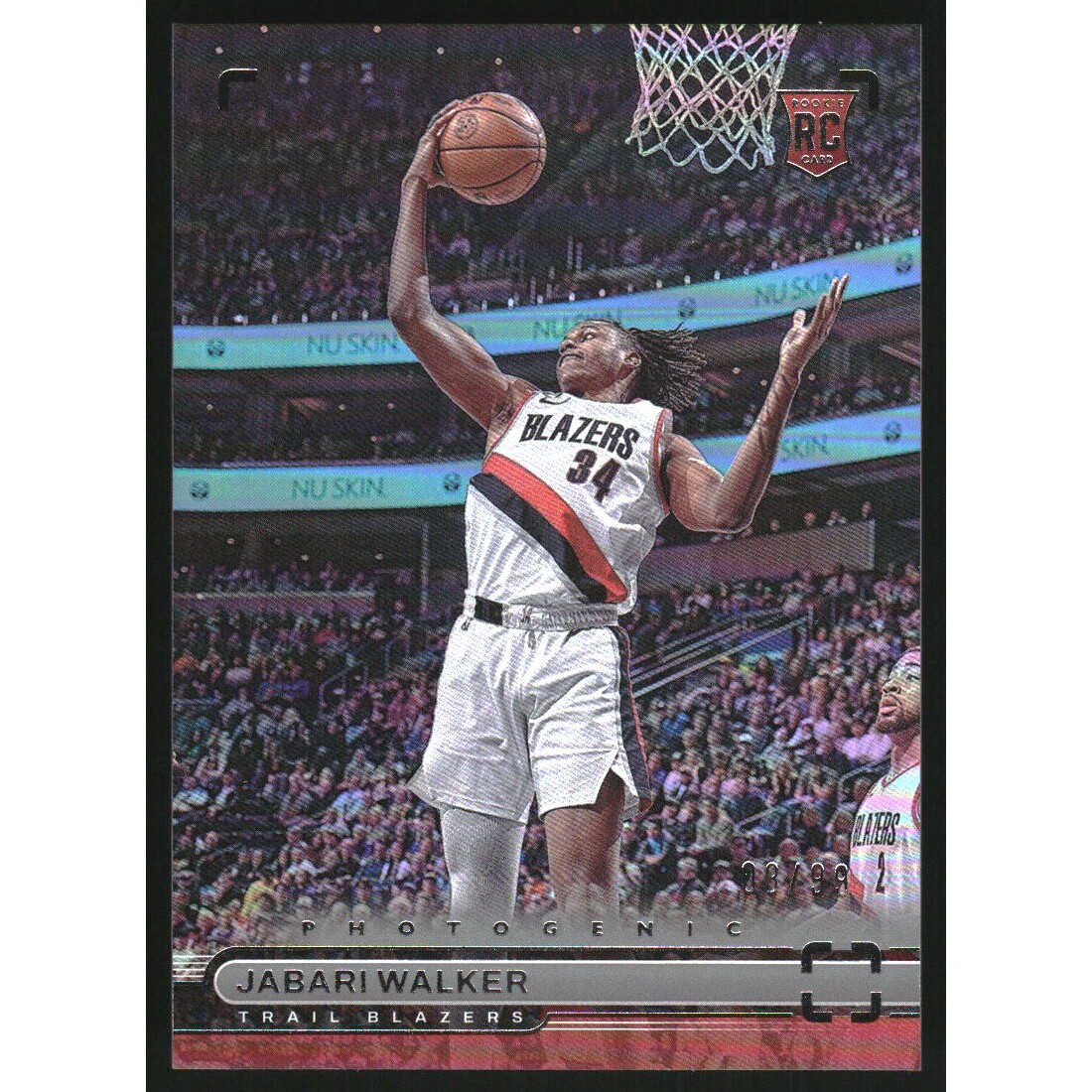 2022-23 Panini PhotoGenic Silver #153 Jabari Walker 2022-23 Panini PhotoGenic Silver #153 Jabari Walker