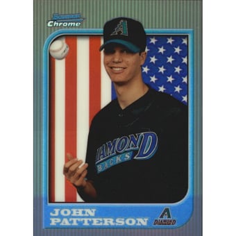 1997 Bowman Chrome International Refractors #205 John Patterson