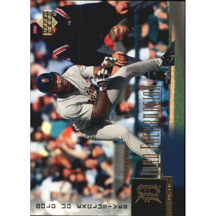 2001 Upper Deck Exclusives Gold #123 Juan Encarnacion. rookie card picture