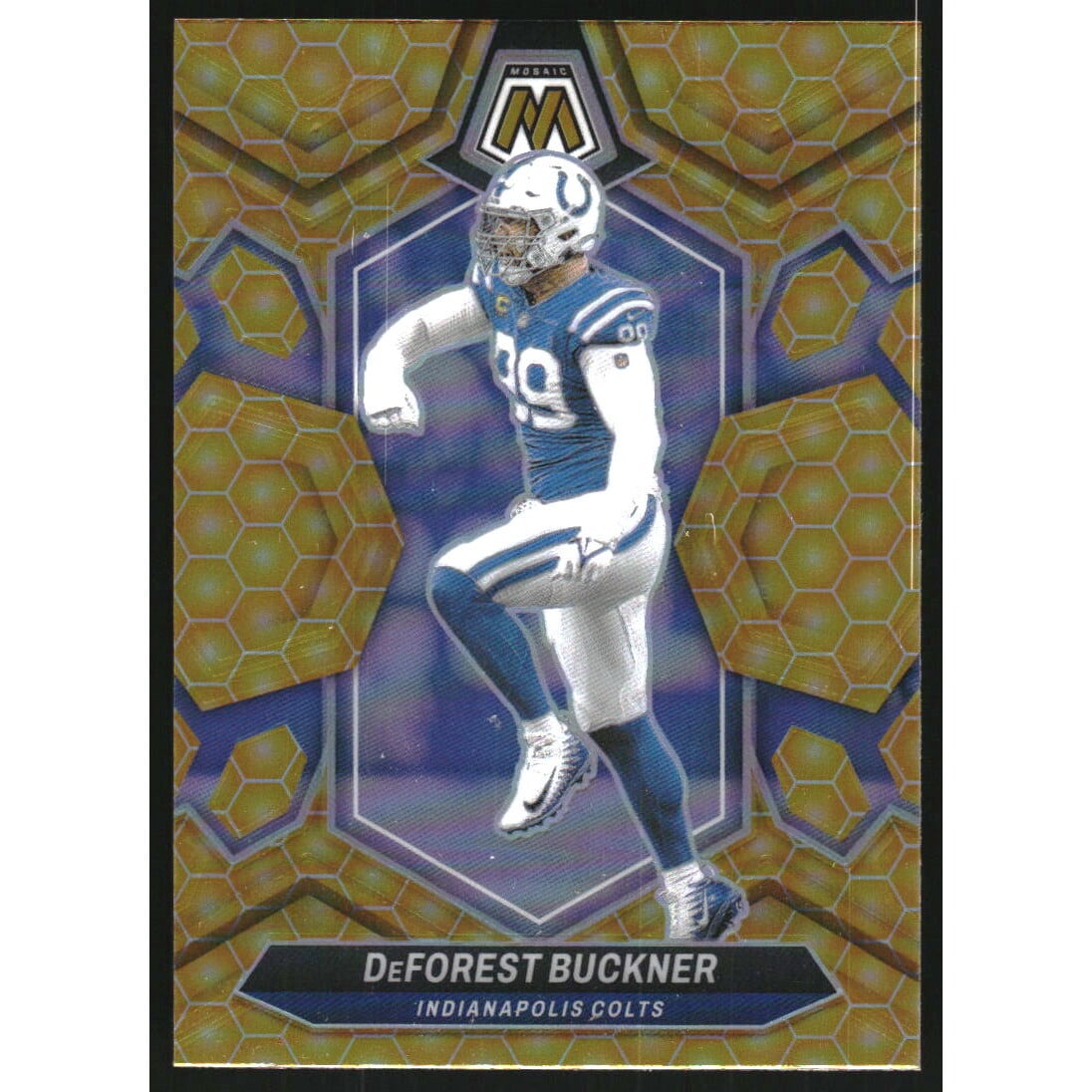 2024 Panini Mosaic Honeycomb #97 DeForest Buckner. rookie card picture