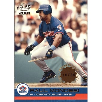 2001 Pacific Premiere Date #446 Raul Mondesi