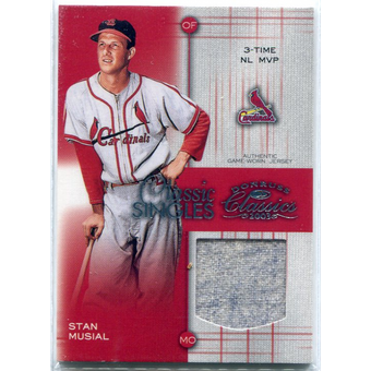 2003 Donruss Classics Classic Singles #25 Stan Musial Jsy/25