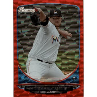 2013 Bowman Draft Draft Picks Red Ice #BDPP122 Adam Westmoreland