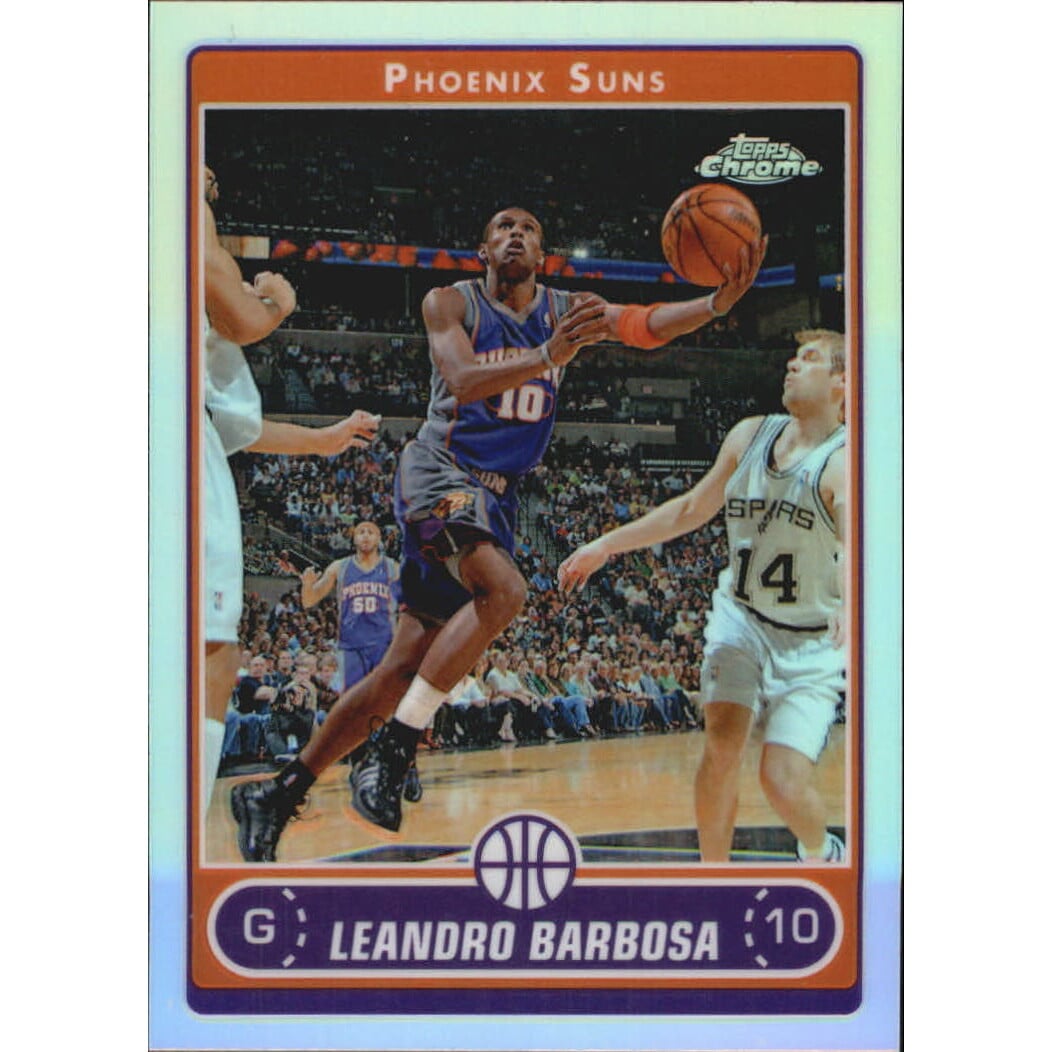 2006-07 Topps Chrome Refractors #20 Leandro Barbosa. rookie card picture