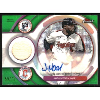 2025 Finest Rookie Autograph Relics Green Refractors #RAJRJN Jhonkensy Noel