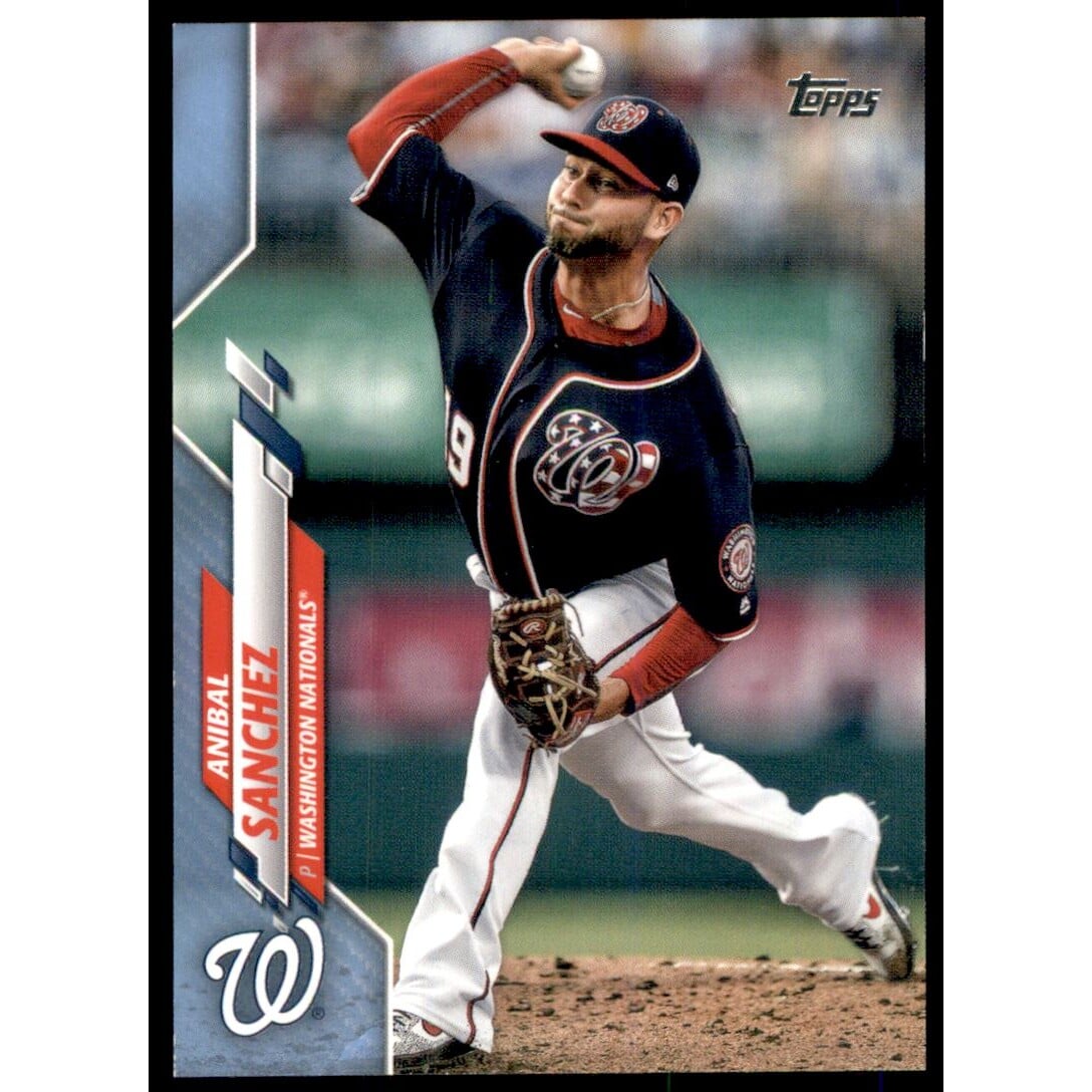 2020 Topps Father's Day Blue #193 Anibal Sanchez. rookie card picture