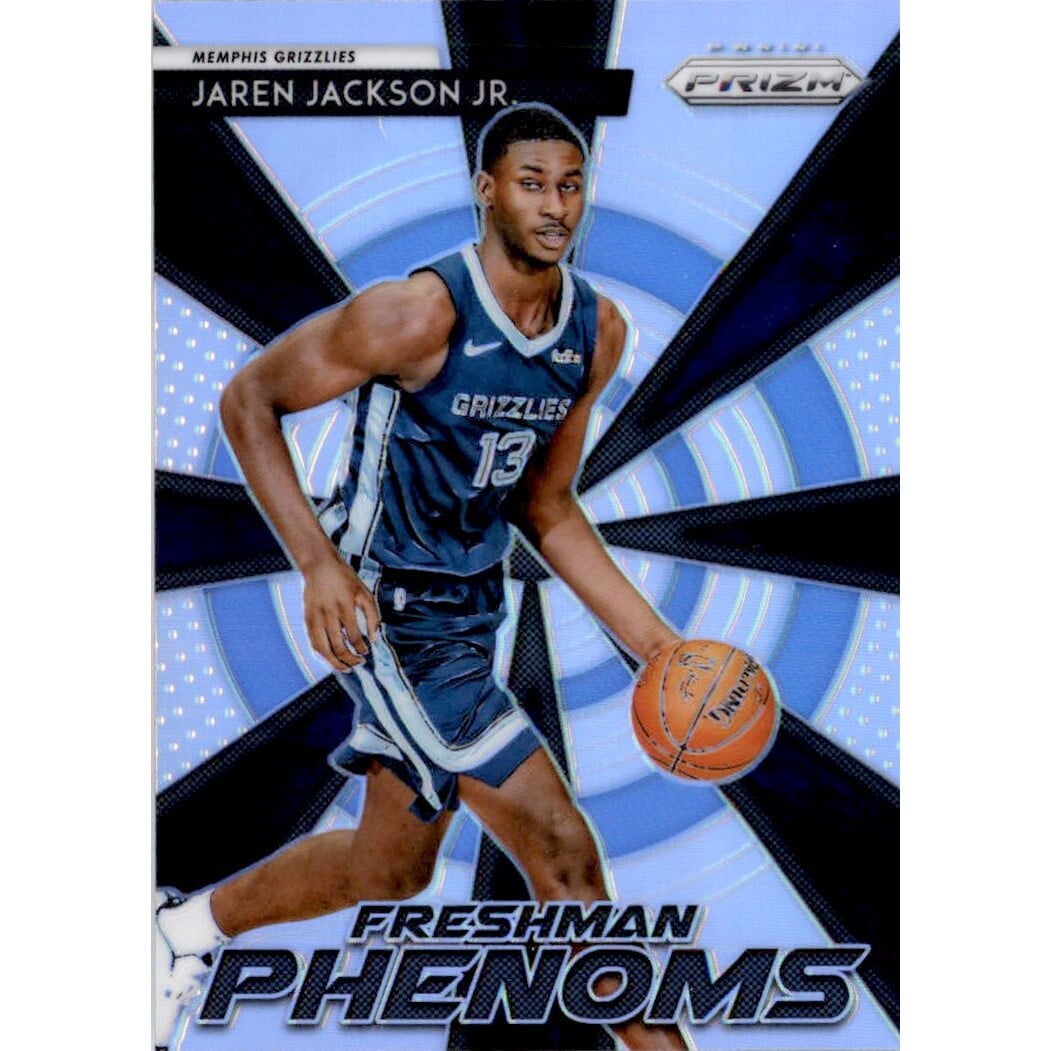 2018-19 Panini Prizm Freshman Phenoms Prizms Silver #22 Jaren Jackson Jr.. rookie card picture