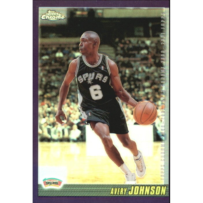 2000-01 Topps Chrome Refractors #147 Avery Johnson. rookie card picture