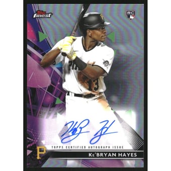 2021 Finest Autographs Refractors #FAKHA Ke'Bryan Hayes