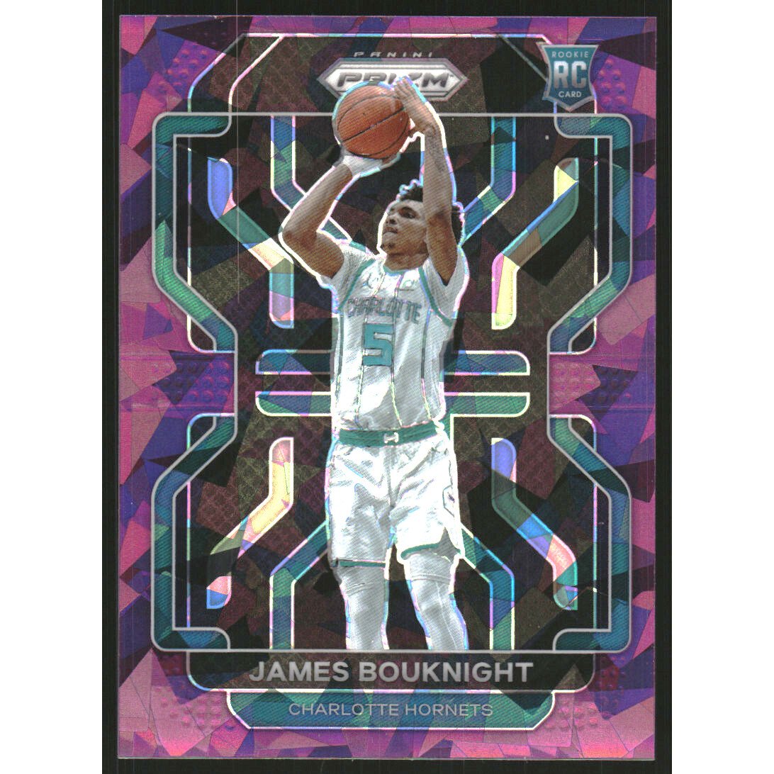 2021-22 Panini Prizm Prizms Purple Ice #311 James Bouknight. rookie card picture