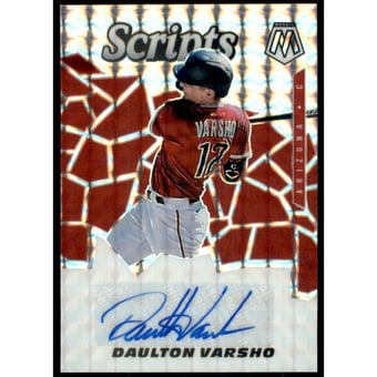 2021 Panini Mosaic Scripts #1 Daulton Varsho