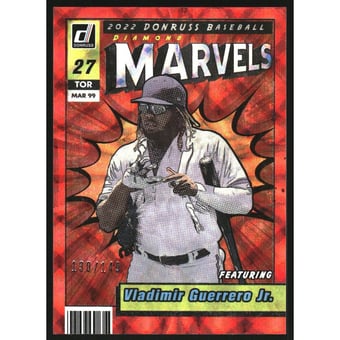 2022 Donruss Marvels Red #7 Vladimir Guerrero Jr.